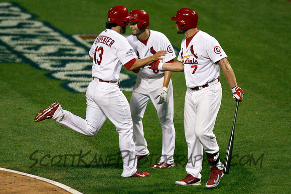 MLB: OCT 11 NLCS - Dodgers at Cardinals - Game 1