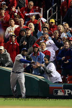 MLB: OCT 18 NLCS - Dodgers at Cardinals - Game 6