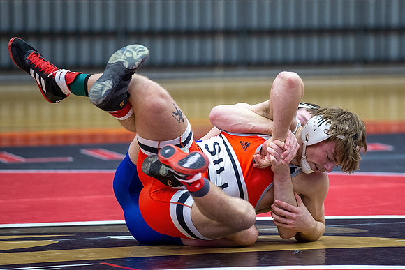 SIUE Wrestling v South Dakota State 23 JAN 2022