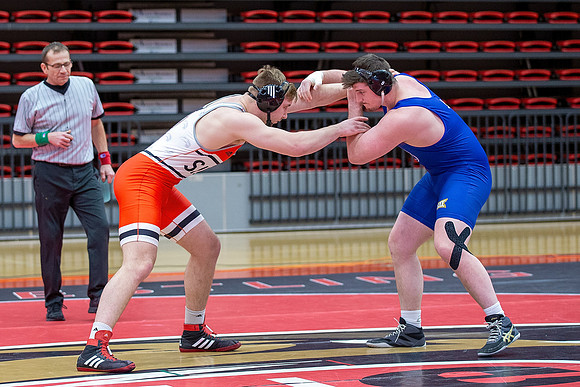 SIUE Wrestling v South Dakota State 23 JAN 2022