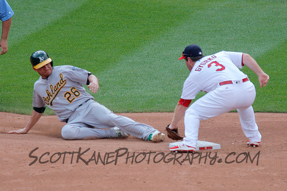 MLB: AUG 28 Athletics at Cardinals