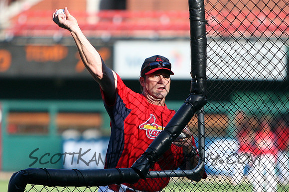 MLB: OCT 11 NLCS - Dodgers at Cardinals - Game 1