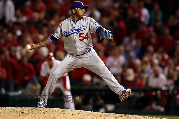 MLB: OCT 18 NLCS - Dodgers at Cardinals - Game 6