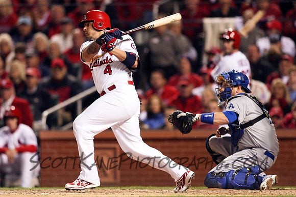 MLB: OCT 18 NLCS - Dodgers at Cardinals - Game 6