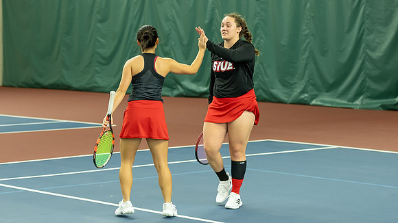 SIUE Tennis v Maryville 14 Feb 2025