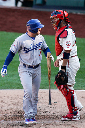 MLB: OCT 12 NLCS - Dodgers at Cardinals - Game 2